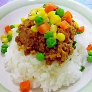 ルクエで簡単♪にんじん入り♪ドライカレー